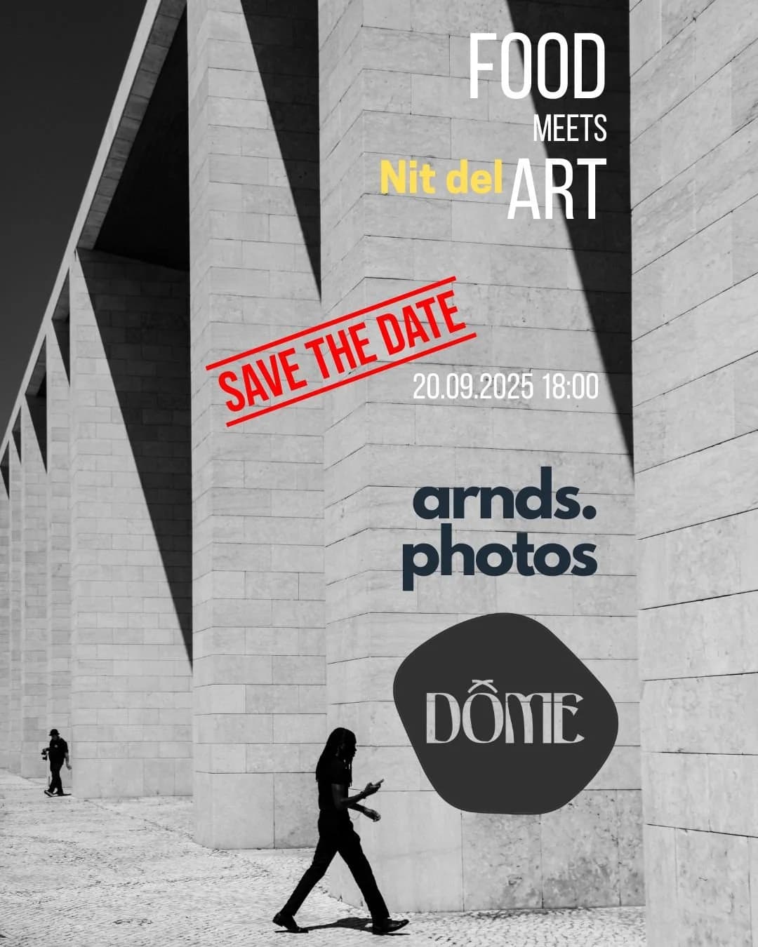 Art Meets FOOD evening at Dome Palma