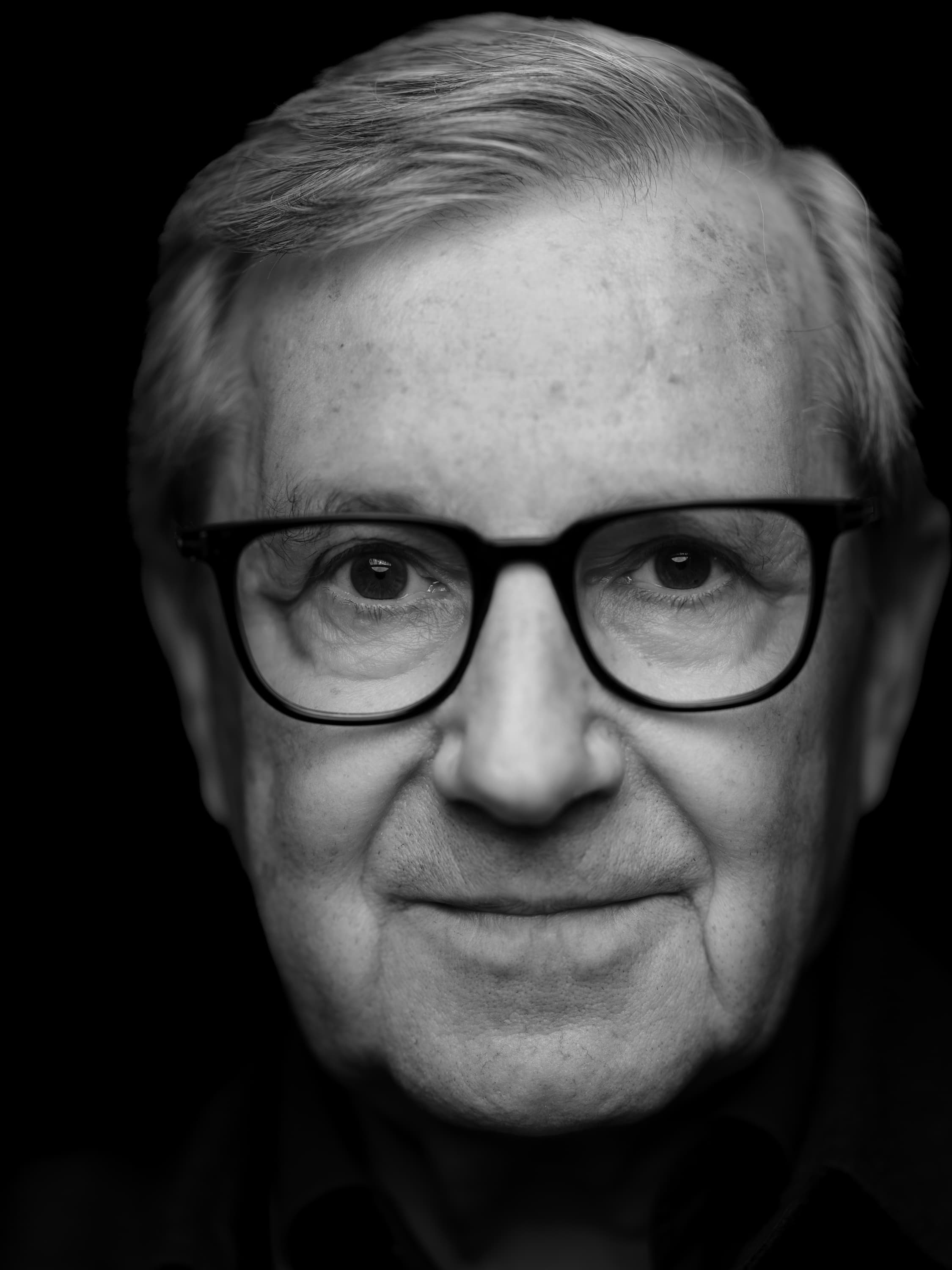 Retrato de Jan Hofer por Arnd v. Wedemeyer